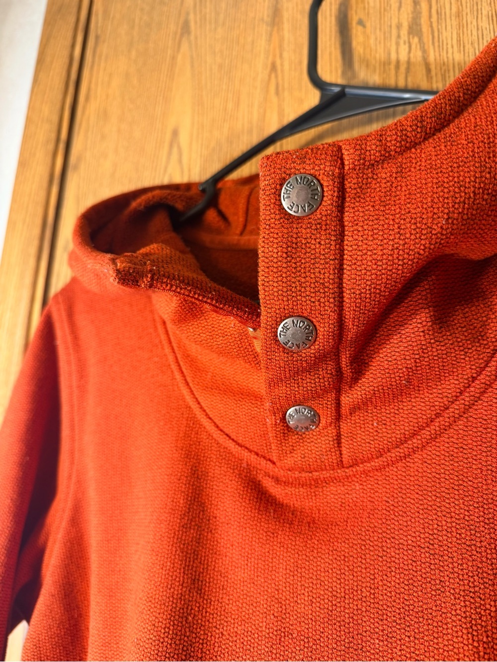 The North Face TNF Hooded Snap-Neck Pullover - Picture 5 of 7